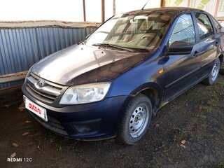2017 Lada (ВАЗ) Granta I, синий, 300000 рублей, вид 4