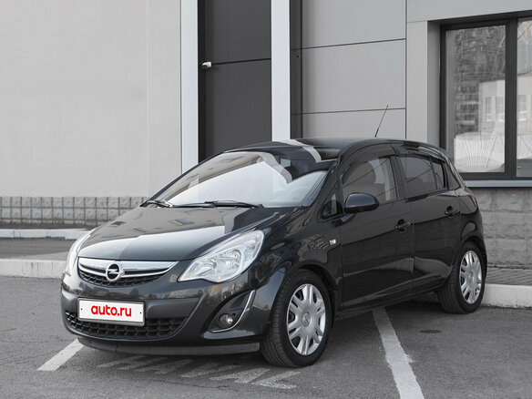 2012 Opel Corsa D Рестайлинг II, чёрный, 625000 рублей