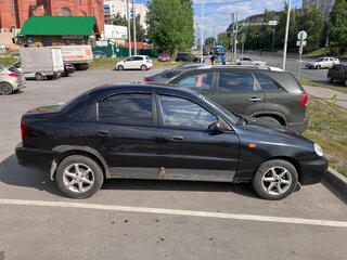2008 Chevrolet Lanos I, чёрный, 130000 рублей, вид 4