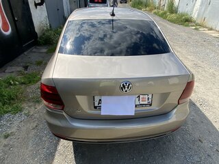 2019 Volkswagen Polo V Рестайлинг, бежевый, 1150000 рублей, вид 4