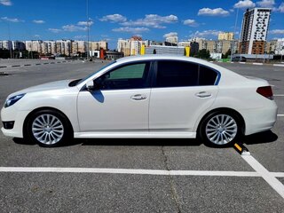 2012 Subaru Legacy V Рестайлинг, белый, 1500000 рублей, вид 4