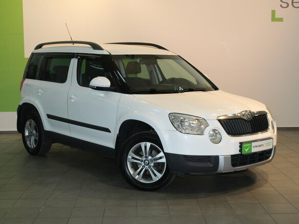 2010 Skoda Yeti I, белый - вид 2