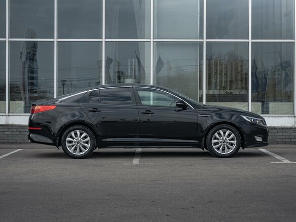 2014 Kia Optima III Рестайлинг, чёрный, 989999 рублей - вид 4