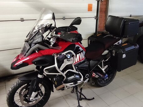 2016 BMW R 1200 GS Adventure, красный, 1450000 рублей, вид 3