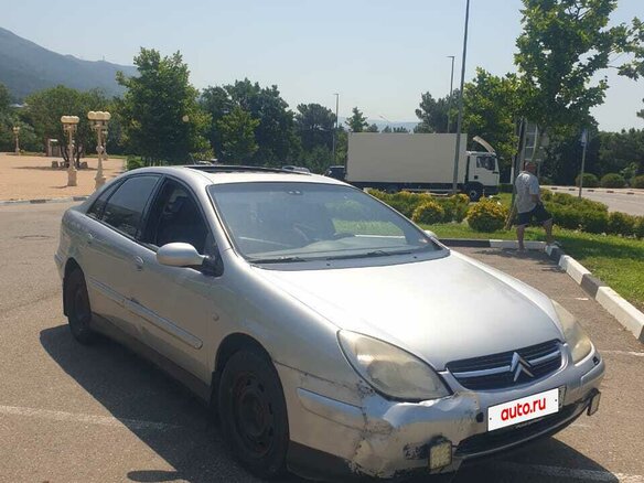 2001 Citroen C5 I, серебристый, 420000 рублей