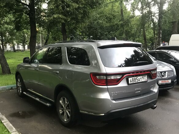 2014 Dodge Durango III Рестайлинг, серый, 2950000 рублей - вид 5