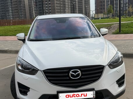 2015 Mazda CX-5 I Рестайлинг, белый, 1635000 рублей, вид 1