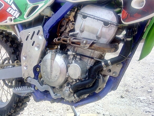 1994 Kawasaki KLX 250, зелёный, 270000 рублей - вид 5