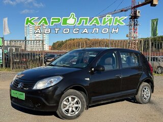 2011 Renault Sandero I, чёрный, 499000 рублей, вид 2