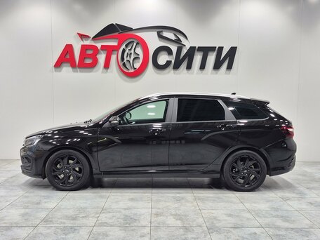 2023 Lada (ВАЗ) Vesta SW Sportline I Рестайлинг (NG), чёрный, 1395000 рублей, вид 4