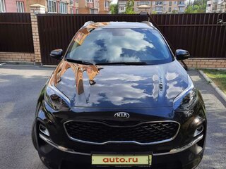 2020 Kia Sportage IV Рестайлинг, чёрный, 2540000 рублей, вид 2