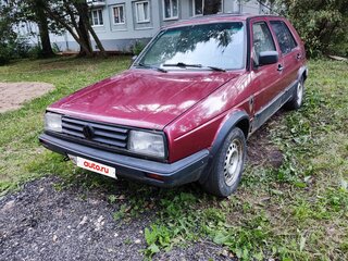 1990 Volkswagen Golf II, пурпурный, 120000 рублей, вид 1