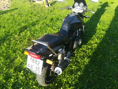 1993 Honda CB 400 Super Four, чёрный, 260000 рублей, вид 5