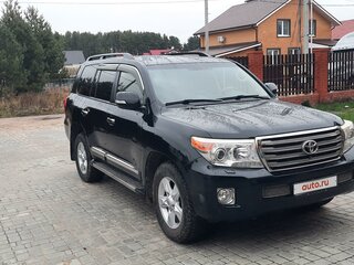 2012 Toyota Land Cruiser 200 Series Рестайлинг 1, чёрный, 4955000 рублей, вид 1