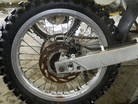 1995 Yamaha YZ250, белый - вид 15