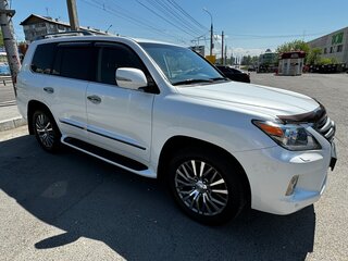 2013 Lexus LX 570 III Рестайлинг, белый, 5490000 рублей, вид 2
