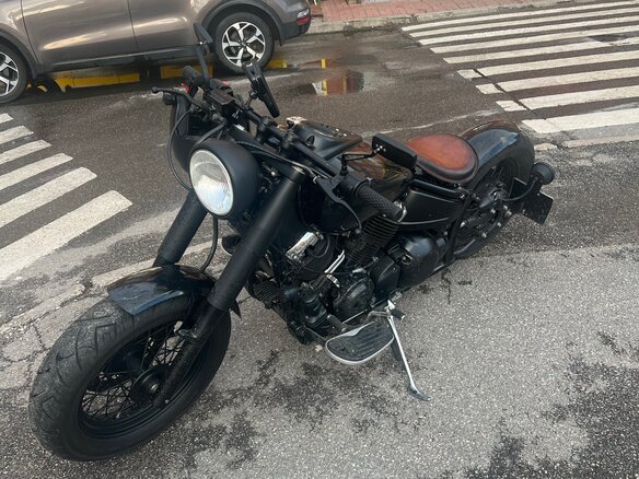 2003 Yamaha XVS400 Drag Star, чёрный, 499000 рублей - вид 7
