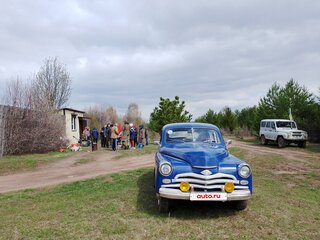 1957 ГАЗ М-20 «Победа», синий, 510000 рублей, вид 2