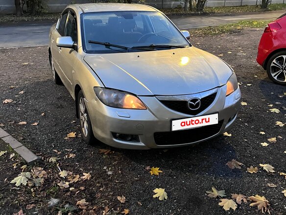2007 Mazda 3 I (BK) Рестайлинг, серый, 370000 рублей