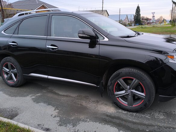 2013 Lexus RX 270 III Рестайлинг, чёрный - вид 3