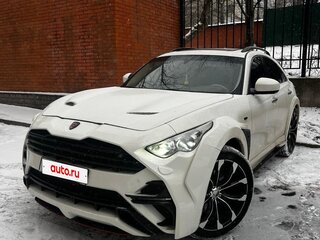 2012 Infiniti FX30d II (S51) Рестайлинг, белый, 2550000 рублей, вид 1
