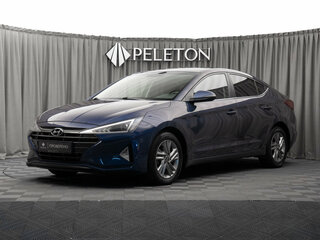 2019 Hyundai Elantra VI (AD), синий, 1745000 рублей, вид 1