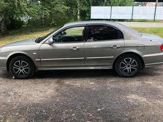 2008 Hyundai Sonata ТагАЗ IV (EF) Рестайлинг, бежевый, 430000 рублей, вид 4