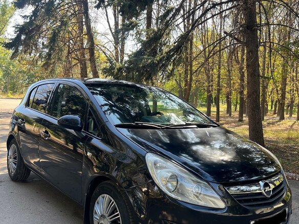 2008 Opel Corsa D, чёрный, 435000 рублей - вид 3