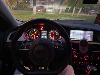 2013 Audi A4 IV (B8) Рестайлинг, чёрный, 950000 рублей, вид 4
