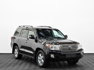 2012 Toyota Land Cruiser 200 Series Рестайлинг 1, чёрный, 3049000 рублей, вид 1