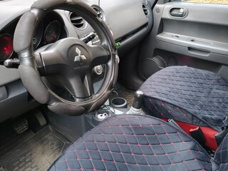 2007 Mitsubishi Colt VI (Z20/Z30), чёрный, 450000 рублей, вид 3