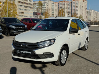 2020 Lada (ВАЗ) Granta I Рестайлинг, белый, 650000 рублей, вид 1