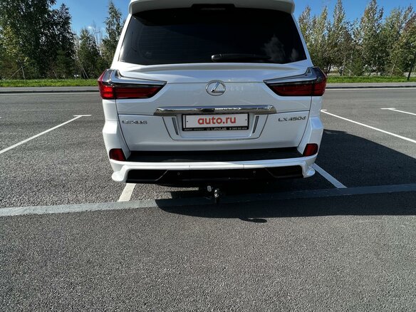 2019 Lexus LX 450d III Рестайлинг 2, белый, 8585585 рублей - вид 7