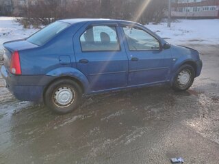 2007 Renault Logan I, синий, 175000 рублей, вид 4