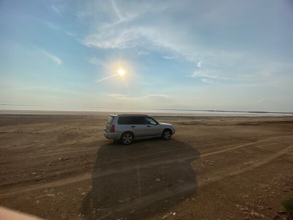 2005 Subaru Forester II Рестайлинг, серебристый - вид 12