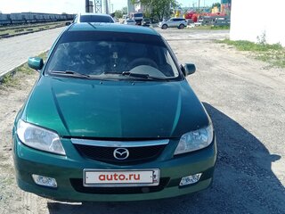 2001 Mazda 323 VI (BJ) Рестайлинг, зелёный, 450000 рублей, вид 1