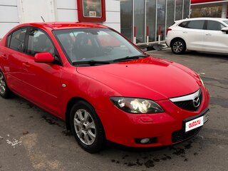 2007 Mazda 3 I (BK) Рестайлинг, красный, 530000 рублей, вид 3