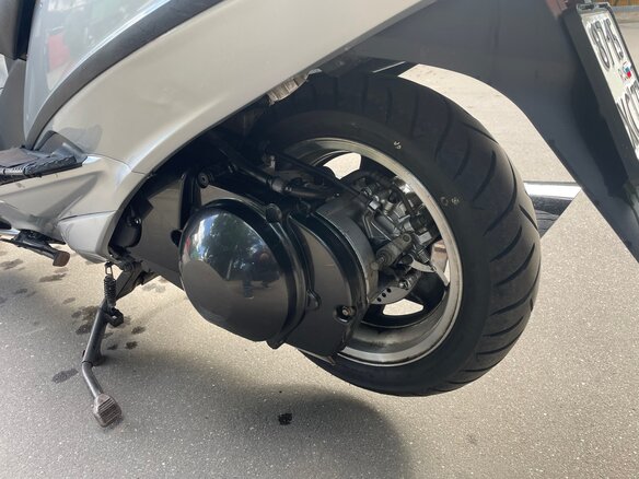 1999 Suzuki Burgman (SkyWave) 400, серебристый - вид 5