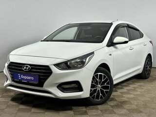2018 Hyundai Solaris II, белый, 1195000 рублей, вид 1