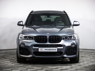 2017 BMW X3 20i xDrive II (F25) Рестайлинг, серый, 1989777 рублей, вид 2