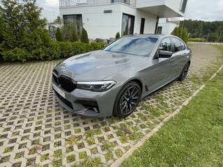 2020 BMW 5 серии 530e xDrive VII (G30/G31/G38) Рестайлинг, серебристый, 4100000 рублей, вид 2