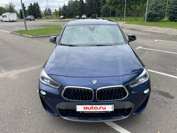 2018 BMW X2 xDrive28i I (F39), синий, 2200000 рублей - вид 2