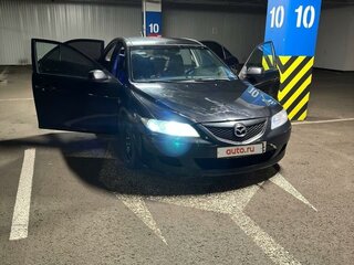 2005 Mazda 6 I (GG) Рестайлинг, чёрный, 350000 рублей, вид 4