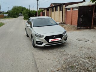 2020 Hyundai Solaris II Рестайлинг, серый, 1250000 рублей, вид 4