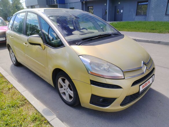 2008 Citroen C4 Picasso I, золотистый, 400000 рублей - вид 1