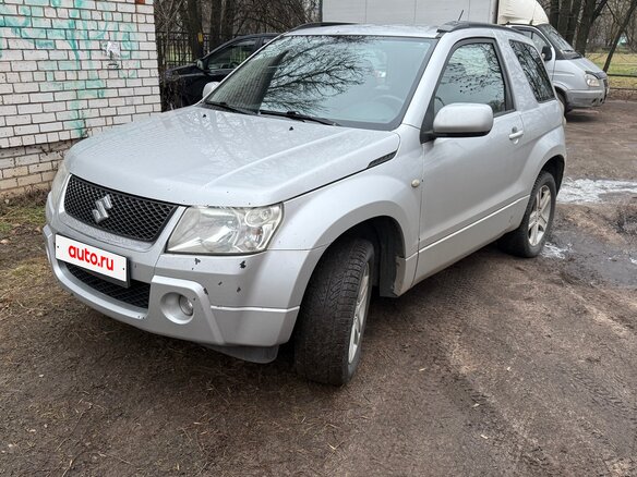 2008 Suzuki Grand Vitara II, серебристый, 600000 рублей