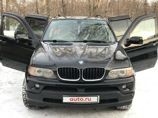2005 BMW X5 3.0i I (E53) Рестайлинг, чёрный, 1500000 рублей, вид 2