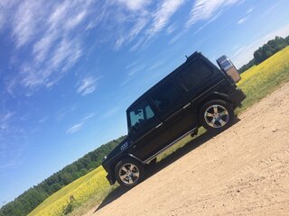 2001 Mercedes-Benz G-Класс 400 II (W463), чёрный, 2135433 рублей, вид 3
