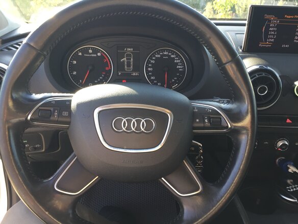 2013 Audi A3 III (8V), белый, 1250000 рублей - вид 12