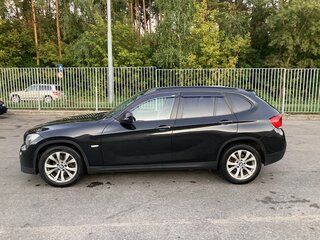 2011 BMW X1 18i I (E84), чёрный, 1100000 рублей, вид 4
